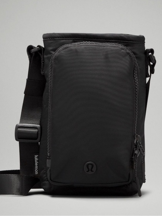 lululemon athletica Handbags - Lululemon Athletica Black Water Holder/Crossbody